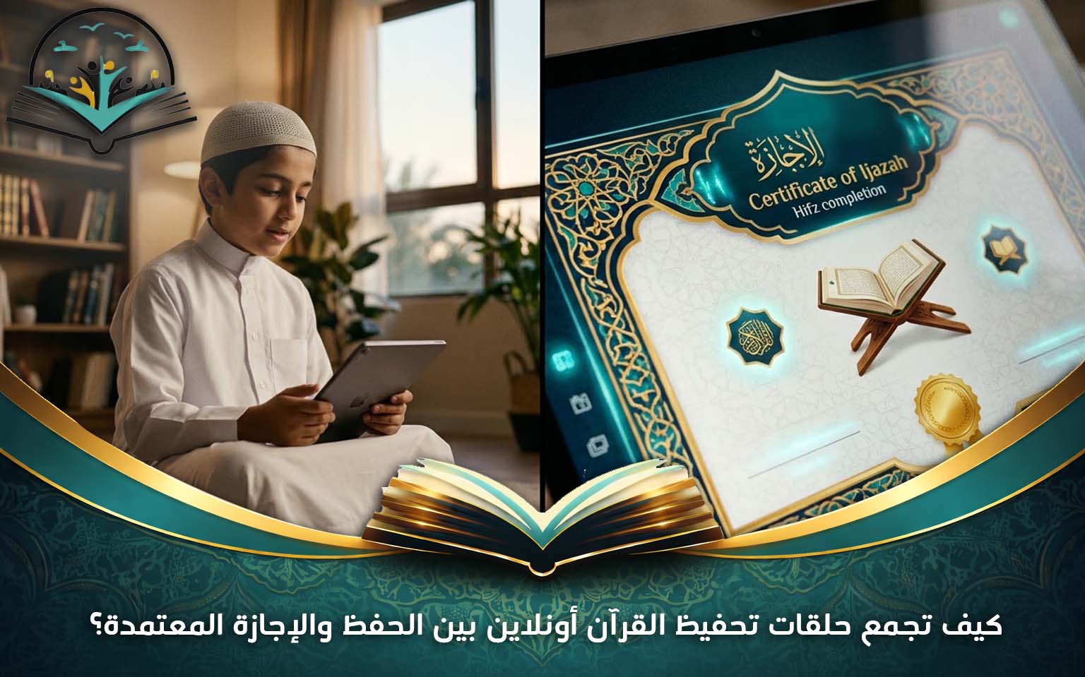 كيف تجمع حلقات تحفيظ القرآن أونلاين بين الحفظ والإجازة المعتمدة؟